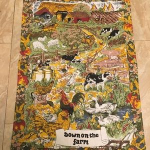 Elgate Down on the Farm 100% Cotton Wall Decor